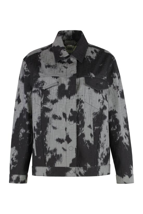 25FW 펜디 자켓 FLF798 BLACK