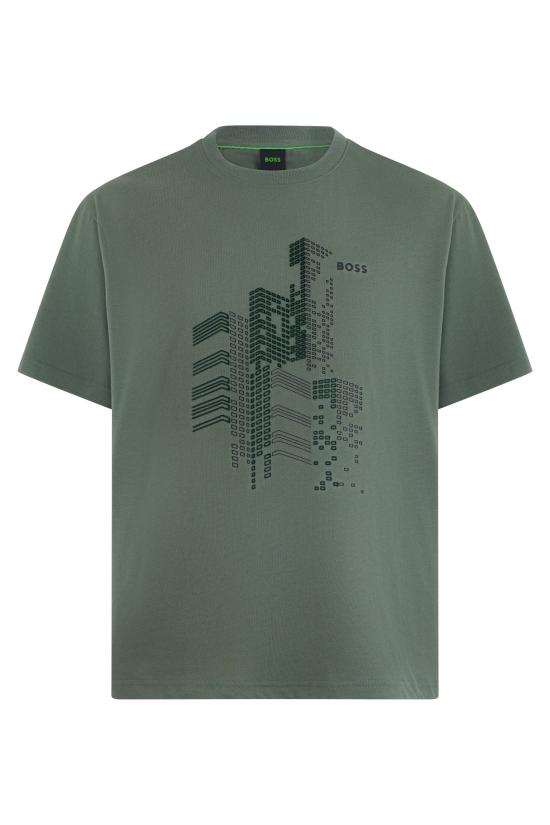 26FW 휴고보스 탑 50552184 GREEN