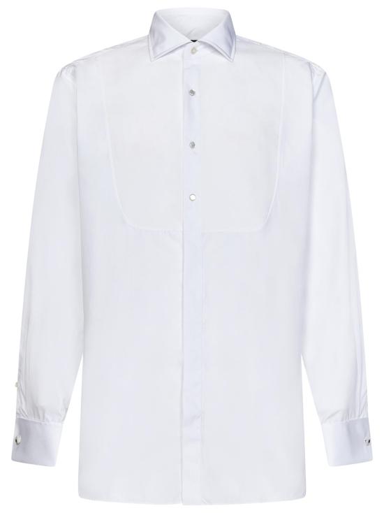  라르디니 셔츠 EPQUARTOCNC2025P WHITE - LARDINI