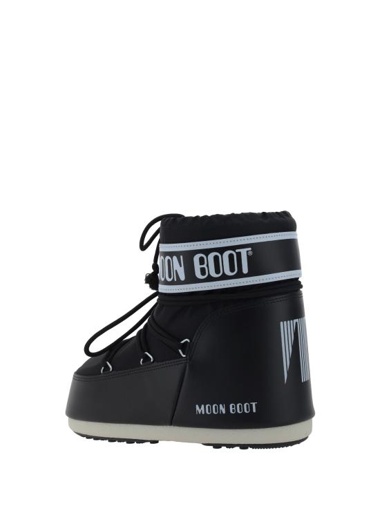 26FW 문부츠 아이콘 나일론 로우 부츠 80D1409340 BLACK - MOON BOOT