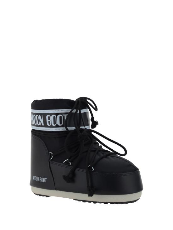 26FW 문부츠 아이콘 나일론 로우 부츠 80D1409340 BLACK