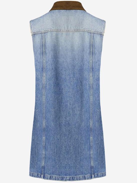 26SS 베르사체 원피스 1022695 BLUE - VERSACE