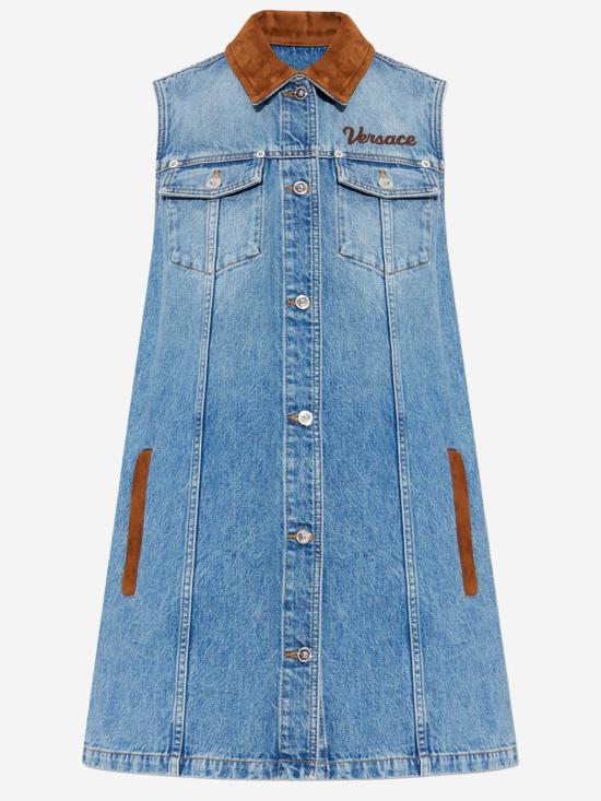 26SS 베르사체 원피스 1022695 BLUE