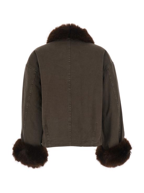 26FW 핑코 코트 107219 BROWN - PINKO
