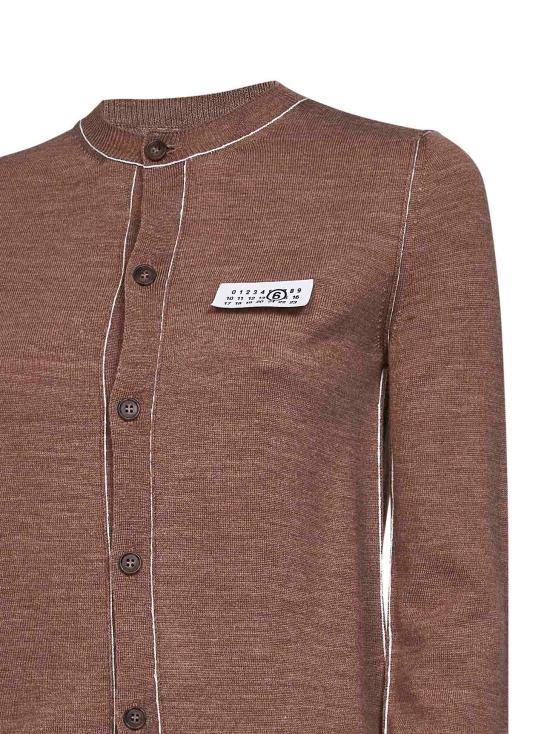26FW MM6 메종마르지엘라 니트웨어 S52HP0044M13037130 BROWN - MM6 MAISON MARGIELA