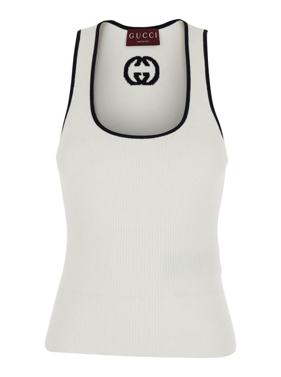 26SS 구찌 민소매 티셔츠 852456 WHITE