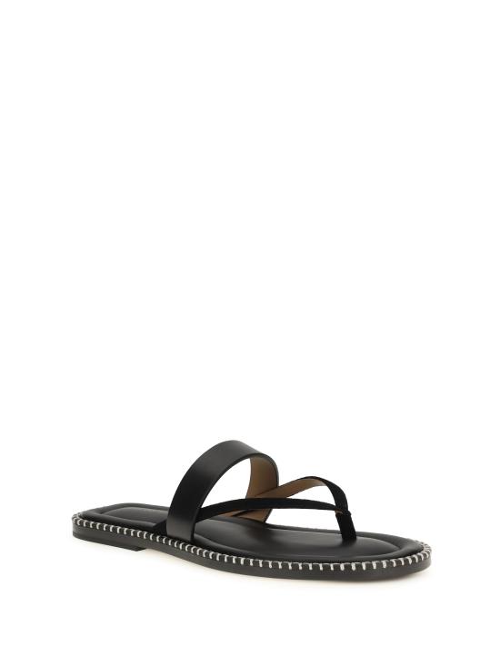 26SS 드리스 반 노튼 레더 샌들 2610217380105 BLACK - DRIES VAN NOTEN