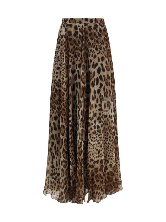 26FW 돌체앤가바나 원피스 F4DC8TFS1AR BROWN - DOLCE & GABBANA