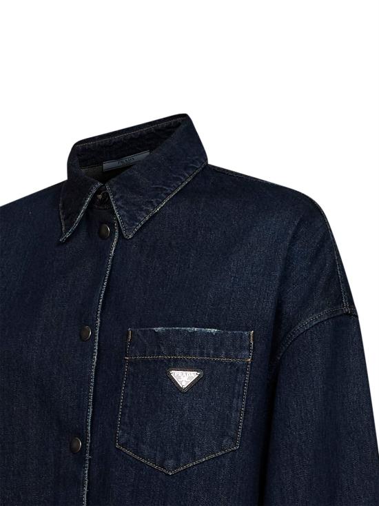 26FW 프라다 셔츠 GFC070OOO19VIF0008 BLUE - PRADA