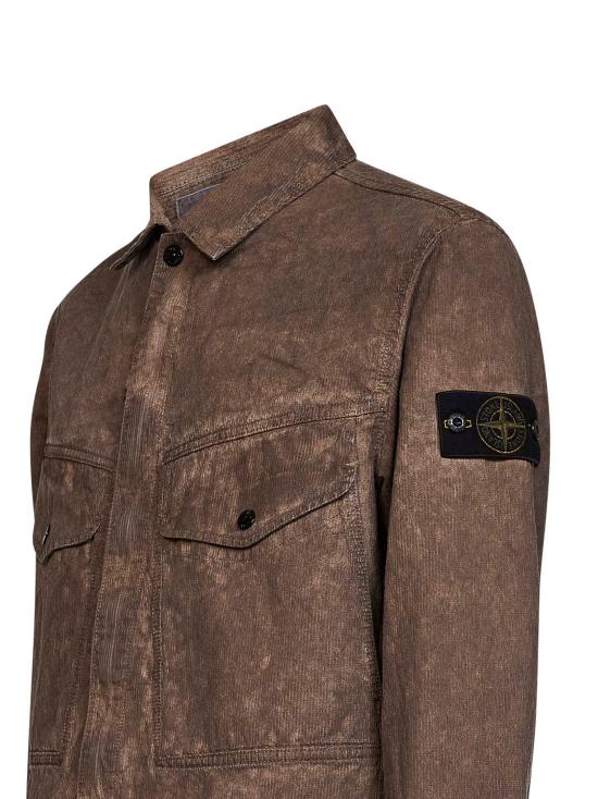 26FW 스톤 아일랜드 셔츠 L2S151200029S0446V0062 BROWN - STONE ISLAND