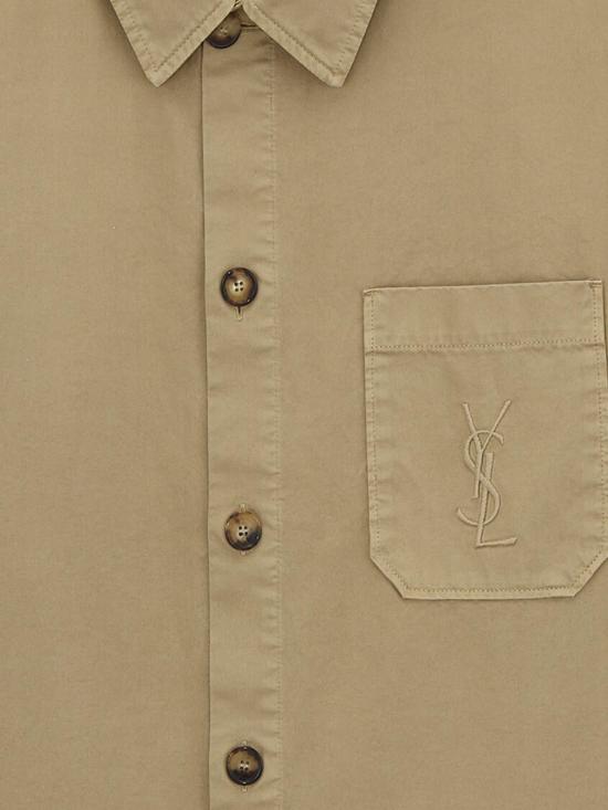 26SS 생로랑 셔츠 861004 BEIGE