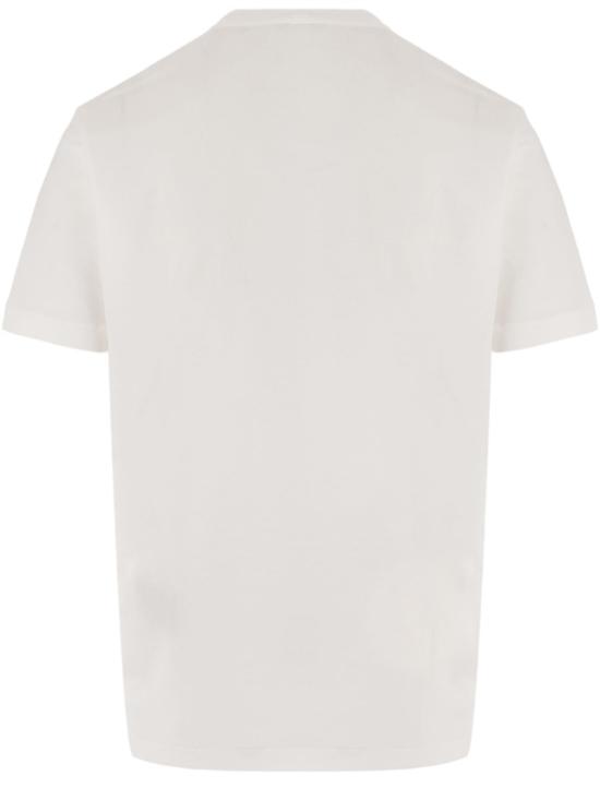 26FW 조르지오 아르마니 반팔 티셔츠 6GSM90SJRQZU0006 White - GIORGIO ARMANI