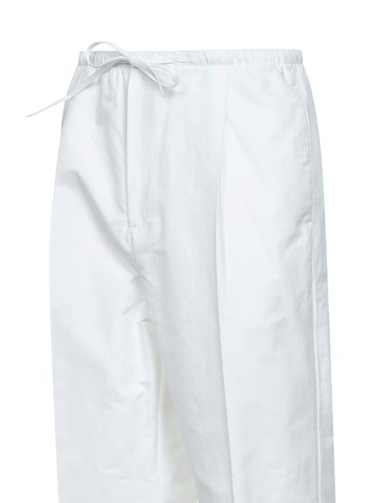 26SS 보테가베네타 팬츠 864146V6D109071 WHITE - BOTTEGA VENETA