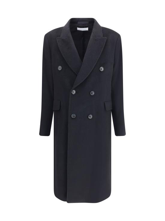 26FW 아워레가시 헤어리 울 웨일 코트 M4201WB BLACK - OUR LEGACY