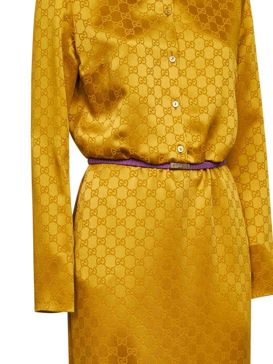 26SS 구찌 원피스 853070ZAQKJ2002 GOLD - GUCCI