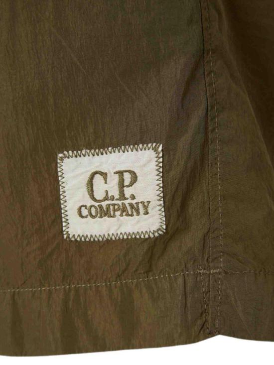  씨피 컴퍼니 비치웨어 RSCMBW736A006369G GREEN - C.P. COMPANY