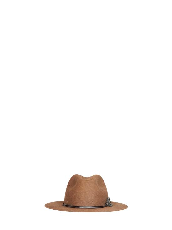 26FW 브루넬로 쿠치넬리 모자 MCAP90233 C2870 BROWN