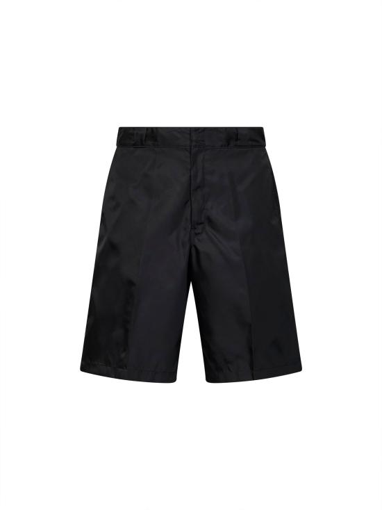 26FW 프라다 숏팬츠 SPG32WMO1WQ8F0002 BLACK