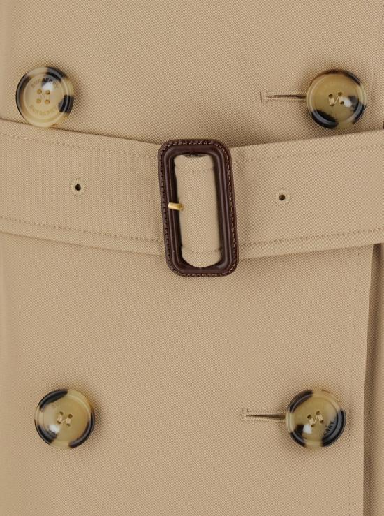 26FW 버버리 미드 렝스 켄싱턴 헤리티지 트렌치 코트 8117243 BEIGE - BURBERRY