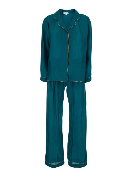 26SS 더 로즈 이비자 수트 팬츠 PIJAMASETWITHBAG BLUE
