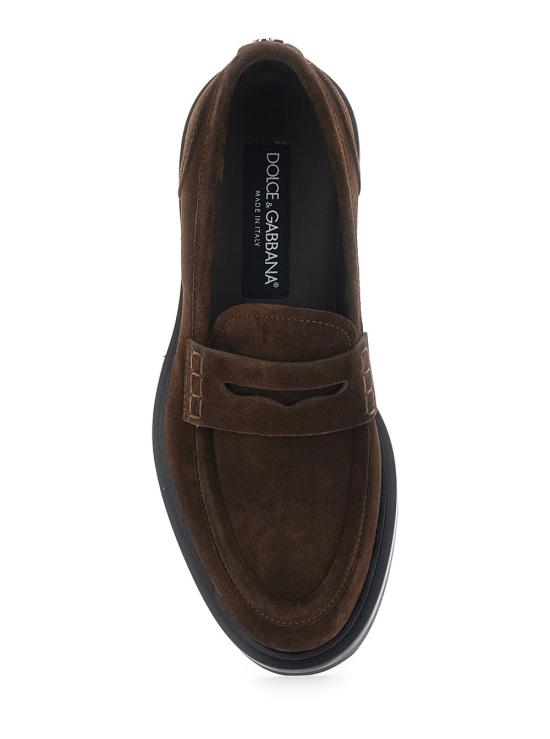 26FW 돌체앤가바나 플랫 슈즈 CM0078 BROWN - DOLCE & GABBANA