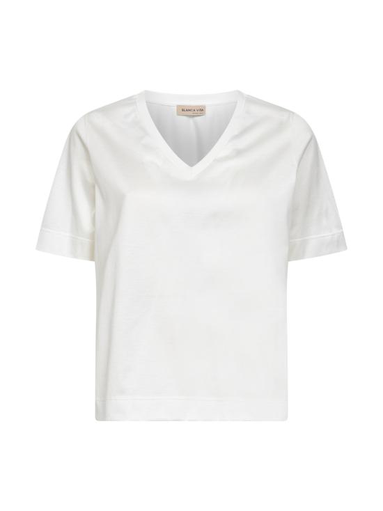 26SS 블랑카 비타 폴로 티셔츠 6020574000005 WHITE