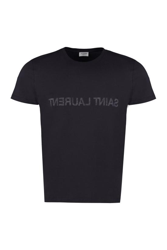  생로랑 탑 663278 BLACK