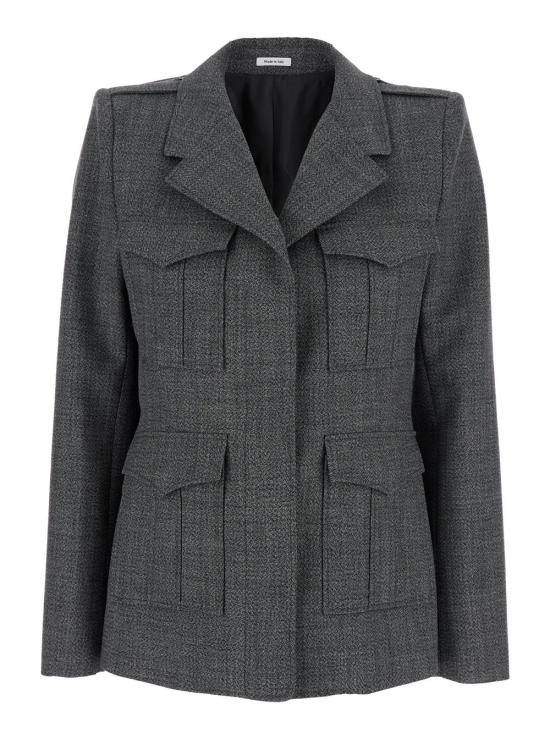 25FW 알렉산더 맥퀸 자켓 826947 GRAY