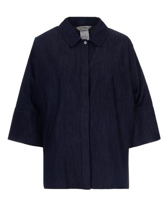 26FW 에스막스마라 셔츠 2629116042600 NAVY