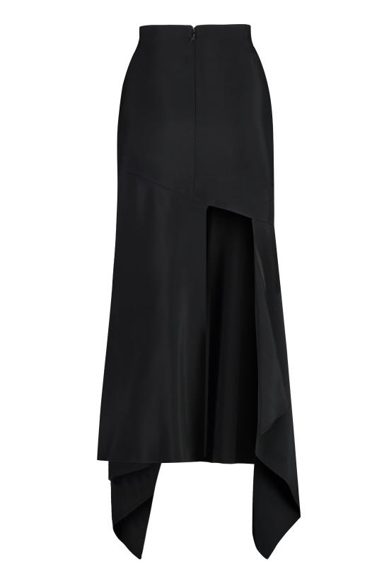  뮈글러 스커트 23W1JU0467182 BLACK - MUGLER