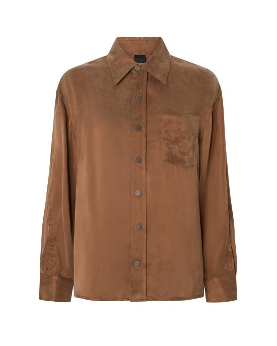 26FW 핑코 셔츠 107169 BROWN