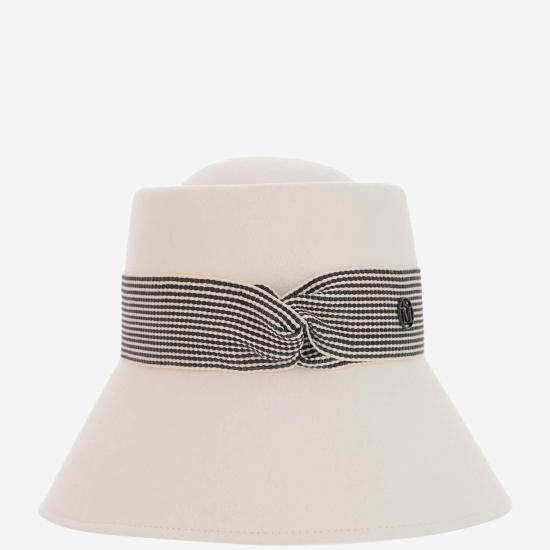  메종미셸 볼캡 1157003001 WHITE - MAISON MICHEL