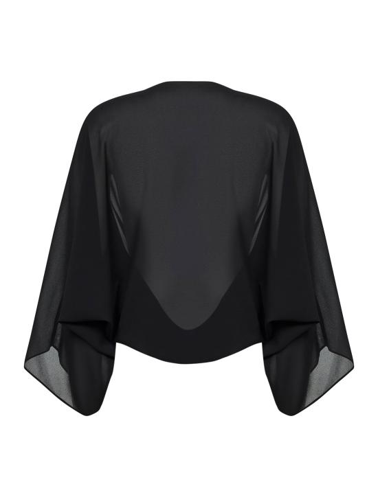 26SS MM6 메종마르지엘라 블라우스 S52NH0039M35468900 BLACK - MM6 MAISON MARGIELA