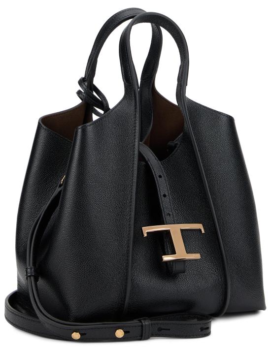  토즈 T 타임리스 미니 토트백 XBWTSBA9100 BLACK - TODS