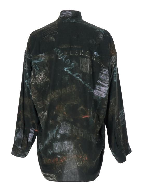 26SS 발렌시아가 셔츠 857811 BLACK - BALENCIAGA