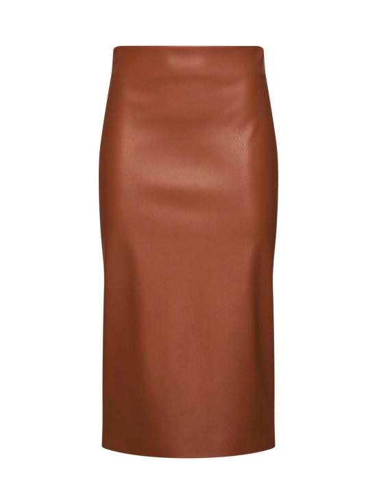26FW 블랑카 비타 스커트 GOCCIA4403CUOIO BROWN