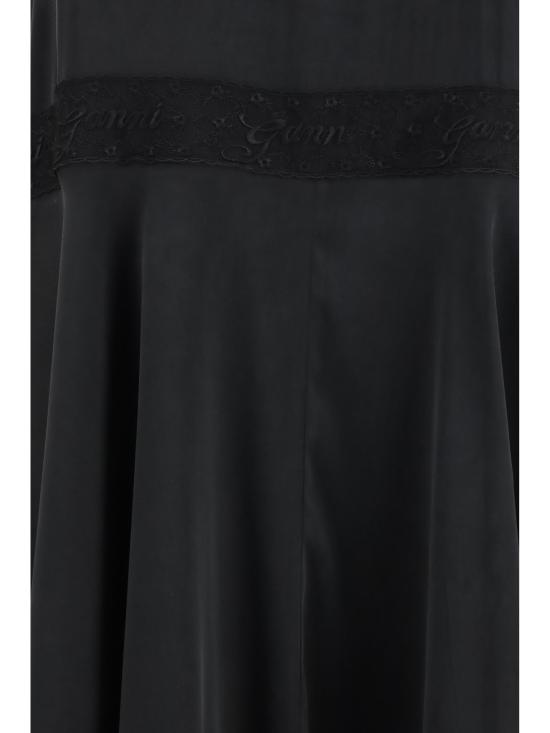 26FW 가니 원피스 A1030668 BLACK - GANNI