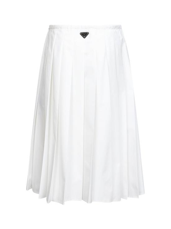 26SS 프라다 스커트 P145VXOOO187PF0009 WHITE - PRADA
