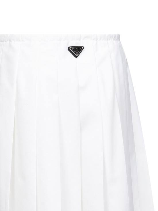 26SS 프라다 스커트 P145VXOOO187PF0009 WHITE - PRADA