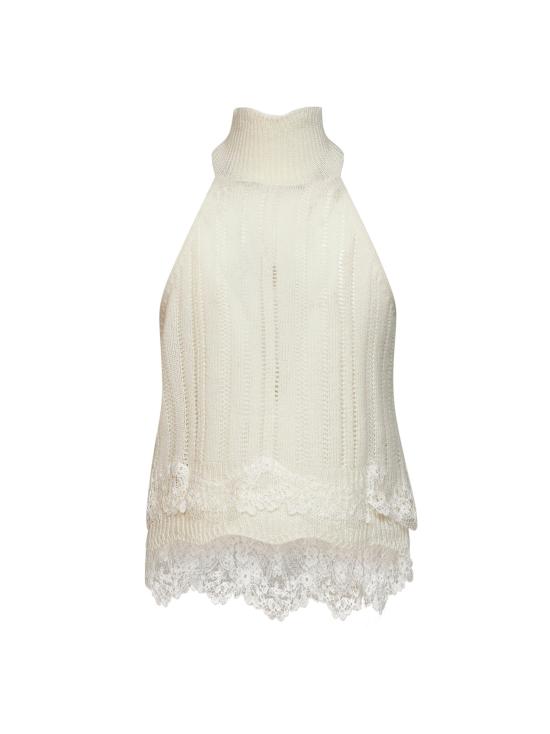 26FW 에르마노 설비노 민소매 티셔츠 D495L306APHYI14300 PINK - ERMANNO SCERVINO
