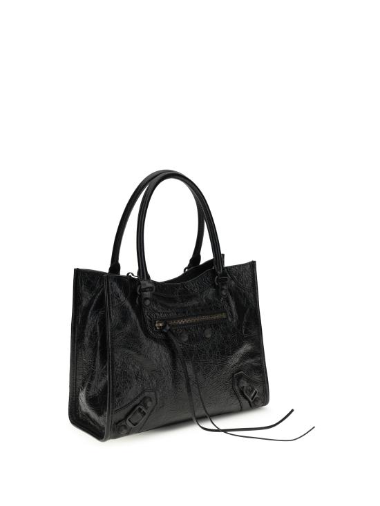 26SS 발렌시아가 르 시티 토트백 미니 8753662ABEK BLACK - BALENCIAGA