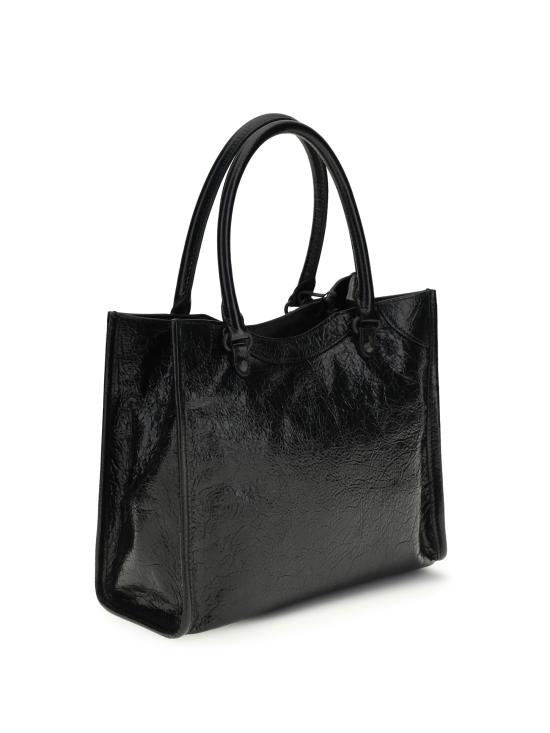 26SS 발렌시아가 르 시티 토트백 미니 8753662ABEK BLACK - BALENCIAGA