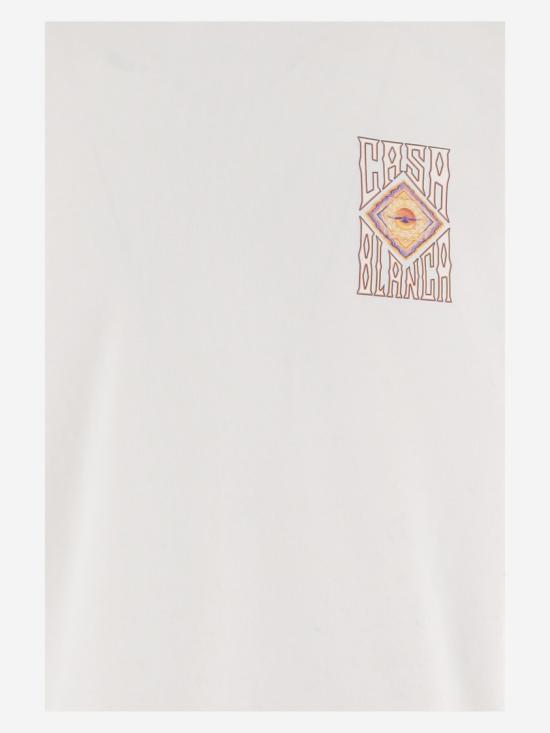 26FW 카사블랑카 반팔 티셔츠 MAW26JTS00114 White - CASABLANCA