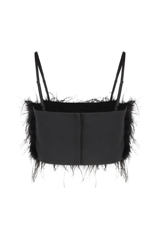25FW 핑코 민소매 티셔츠 105576 BLACK - PINKO