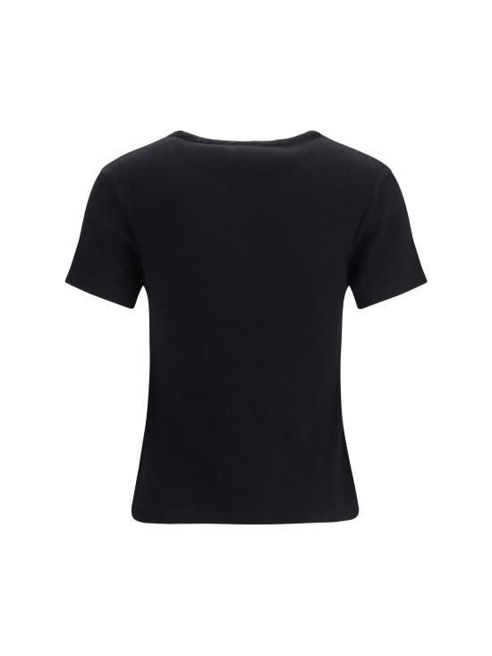 26FW 오프화이트 폴로 티셔츠 2FA00679T BLACK