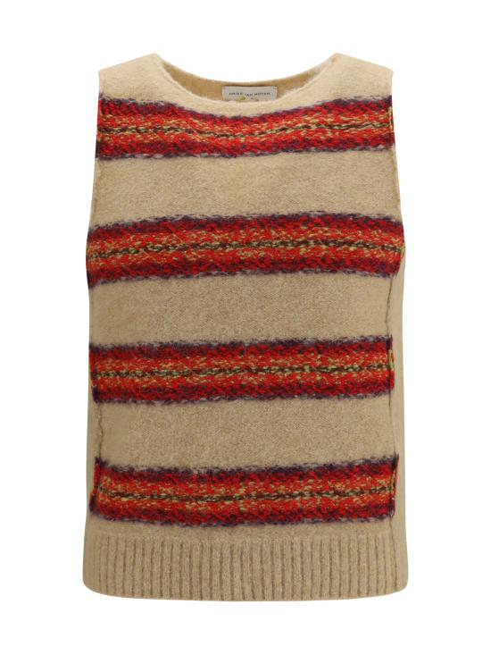 26FW 드리스 반 노튼 탑 2620212354755 BEIGE - DRIES VAN NOTEN