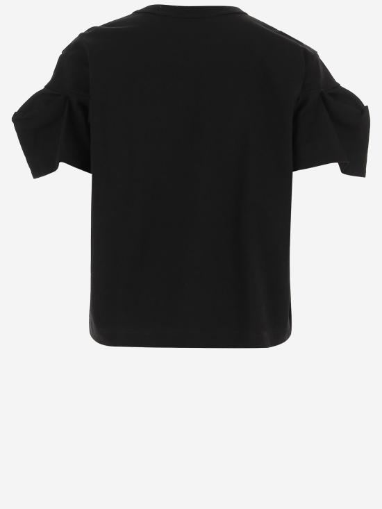 26SS 사카이 폴로 티셔츠 08354 BLACK