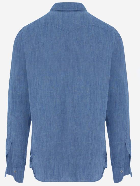 26SS 피나모레 셔츠 C0724D BLUE - FINAMORE