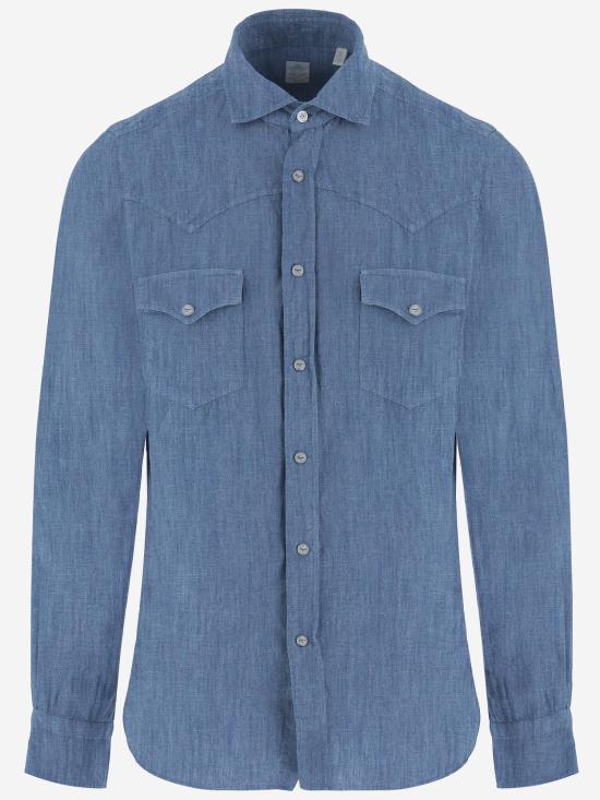 26SS 피나모레 셔츠 C0724D BLUE