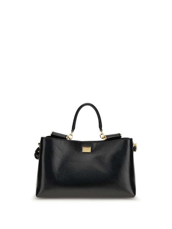 26SS 돌체앤가바나 Medium Vittoria calfskin 핸드백 BB7896AZ000 BLACK